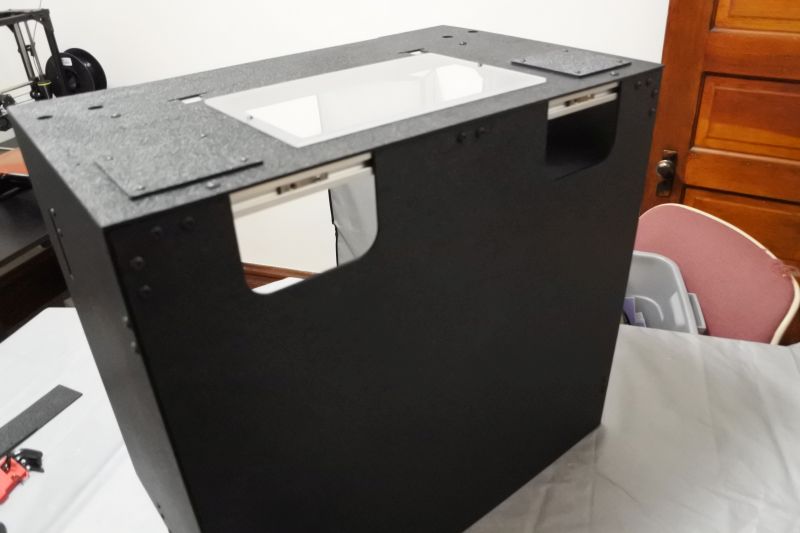 Back Enclosure without Handle Covers