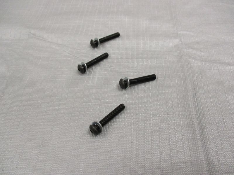 4 M5 x 30mm Screws with M5 Washers